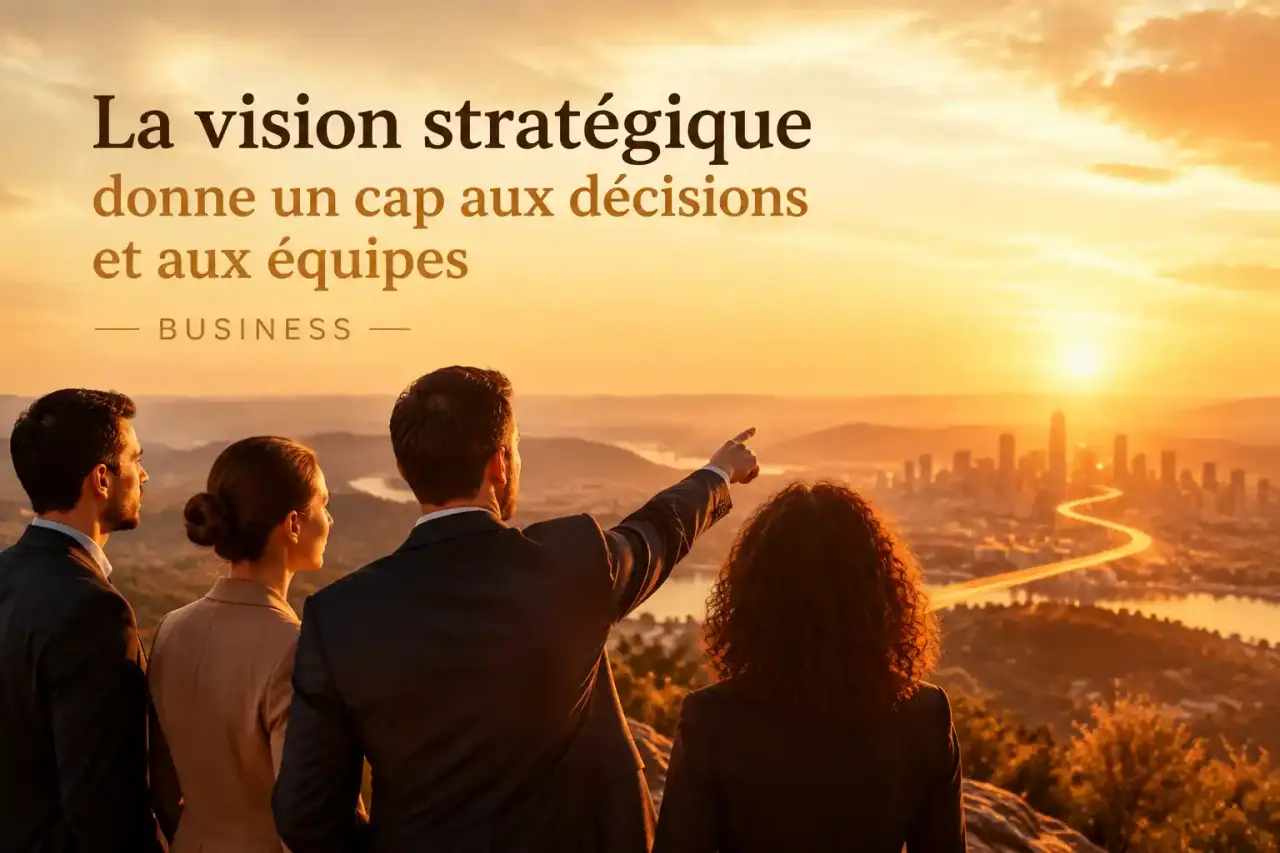 La vision stratégique donne un cap aux décisions et aux équipes